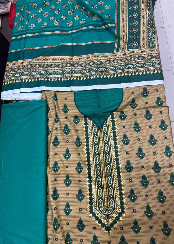 Unstitch ladies 3pc lawn